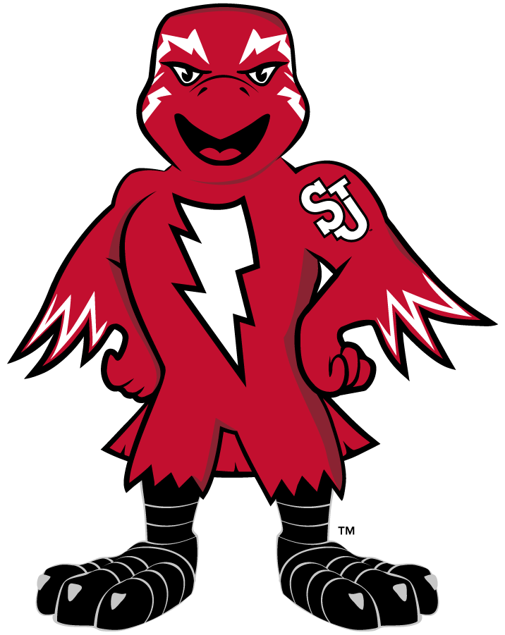 St. John's Red Storm 2013-2015 Mascot Logo v2 t shirts iron on transfers